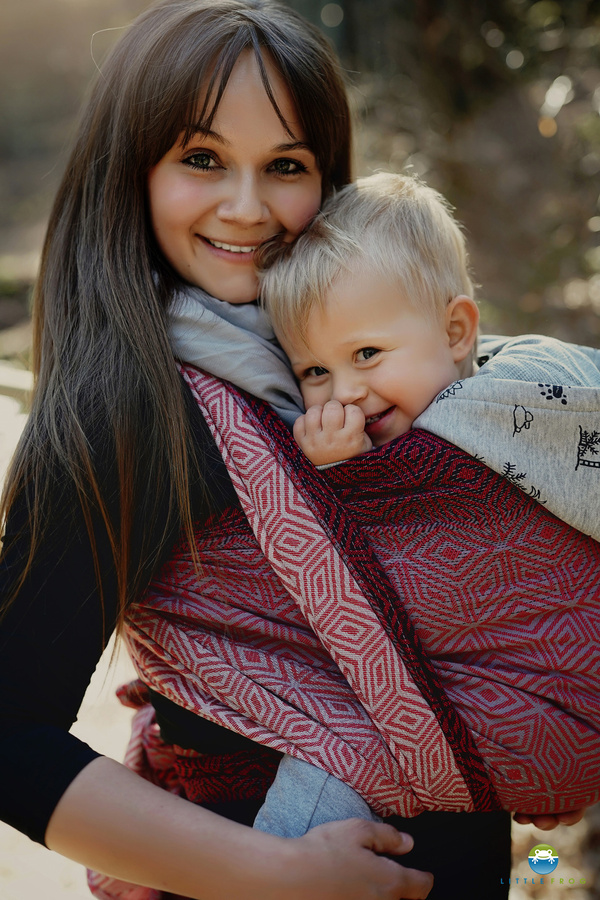 Chusta do noszenia dziecka Ruby Cube 3,6 m