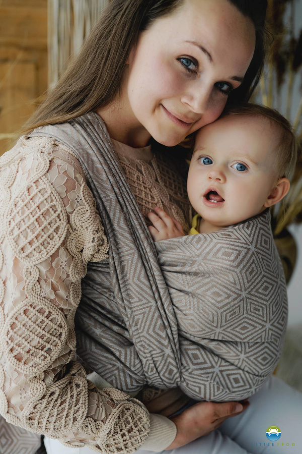 Fular tejido Nutty Cube - talla 4