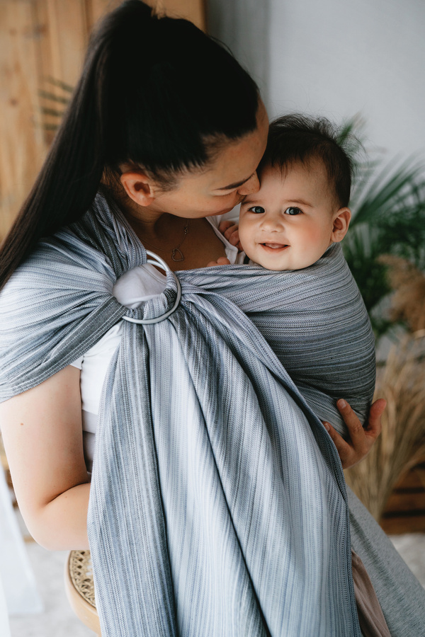 Sling cu inele Bamboo Angelit mărimea S (1,7m)