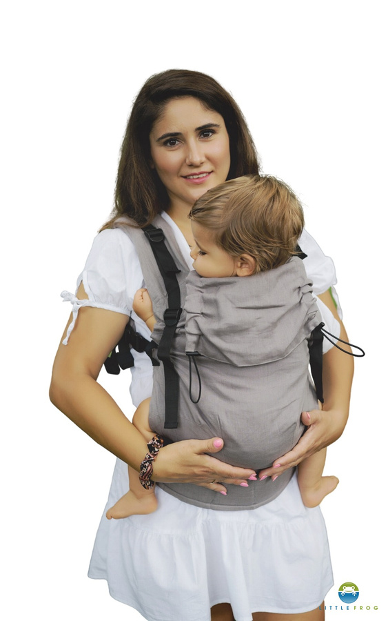 Baby Carrier Prime Pure Linen London Fog