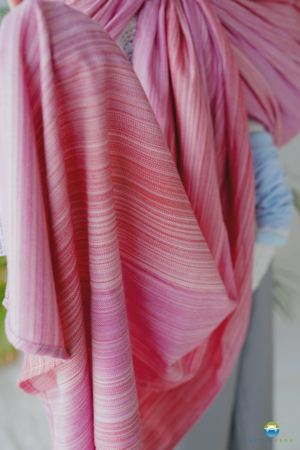 Écharpe de portage Bamboo Ruby- taille 4