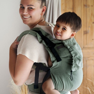 Portabebés ergonómico Preschooler Pure Linen Grove – 100% lino