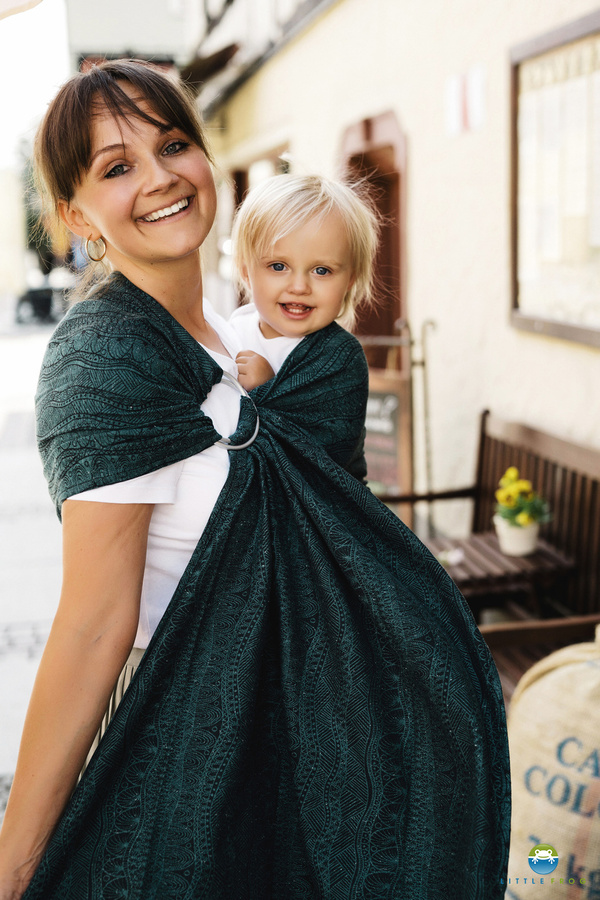 Ring Sling Tragetuch RE Ocean Harmony - Größe M (2m)