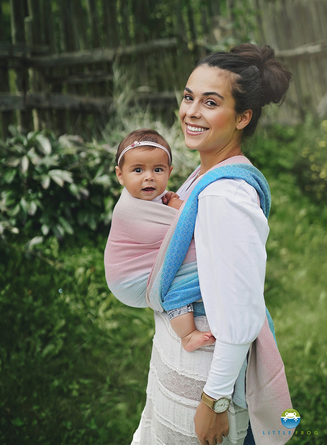 Écharpe de portage Lovely Elafonisi - taille 4