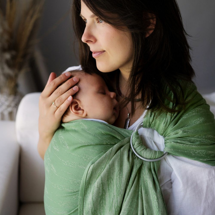 Ring Sling Tragetuch Linen Whisper - Größe S (1,7m)