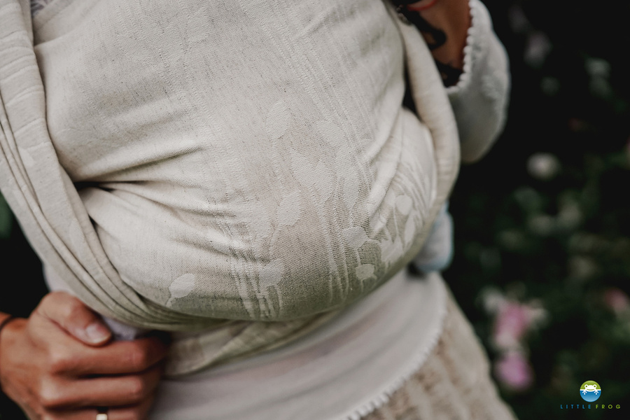 Ring Sling Tragetuch Linen Summer Meadow - Größe L (2,3m)