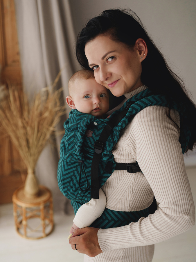 Porte-bébé ergonomique Prime Viridian Miles v3