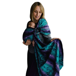 Ring Sling Tragetuch Dark Meadow- Größe M (2 m)