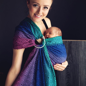 Ring Sling Dark Aurora Cube - taille M (2 m)