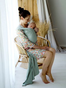 Écharpe porte-bébé extensible Salvia/ 2e choix DEMO