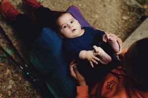 Écharpe de portage Bamboo Misty Zircon - taille 4 /2e choix