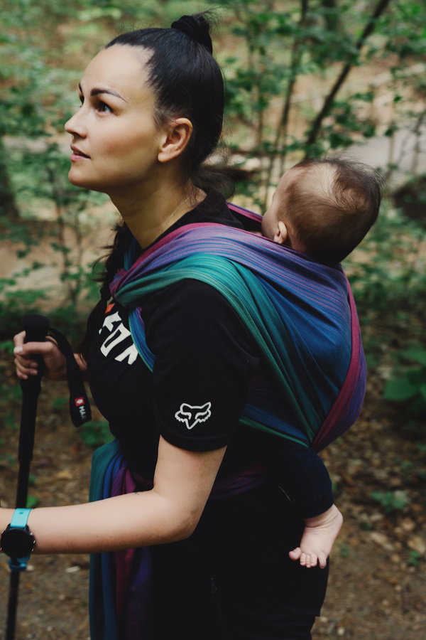 Baby Sling Bamboo Misty Zircon size 5