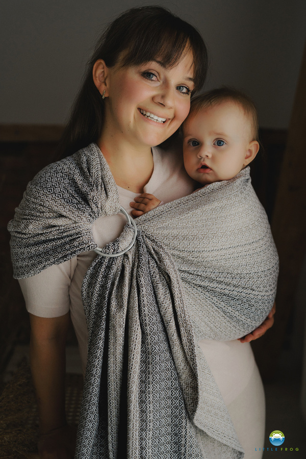 Ring sling Lovely Sandstorm - size M (2m) /2nd class