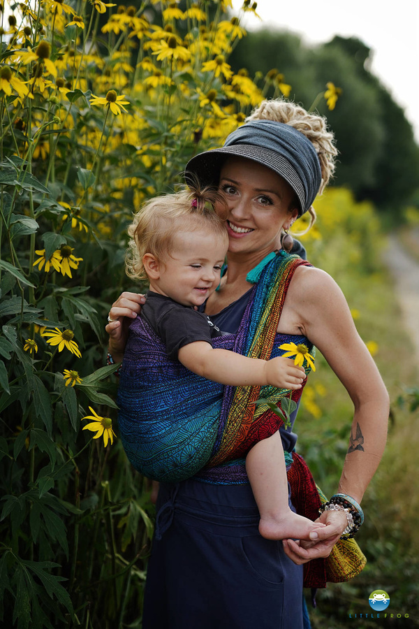 Baby Sling Rainbow Harmony - size 6/ 2nd quality