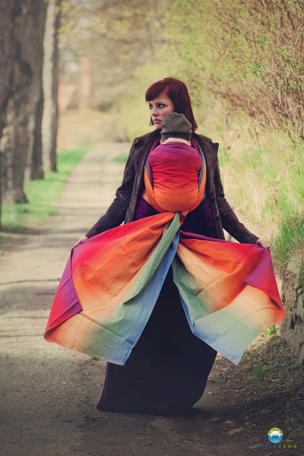 Écharpe de portage Ammolite in Love - taille 4