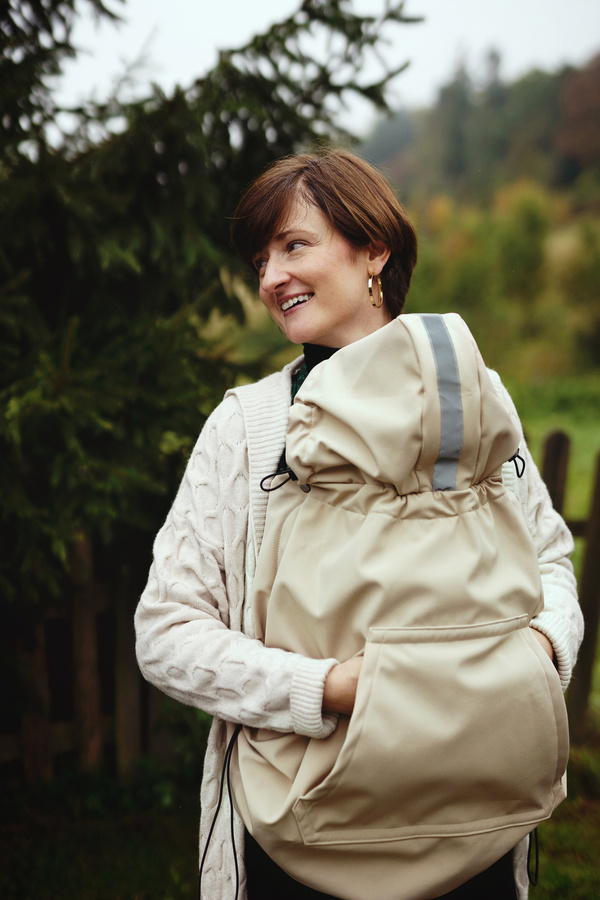 Cobertor para portabebé (softshell) - Beige/2ª clase