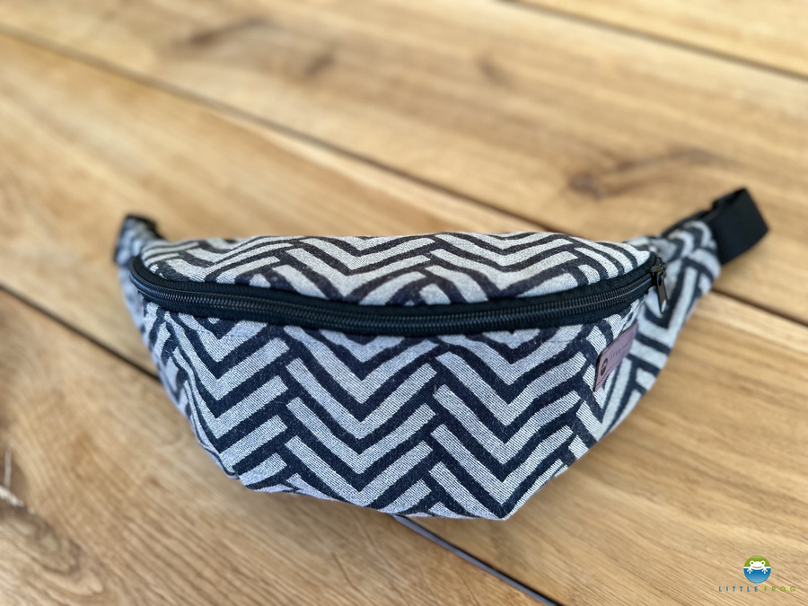 Große WAIST BAG Little Frog - Linen Miles