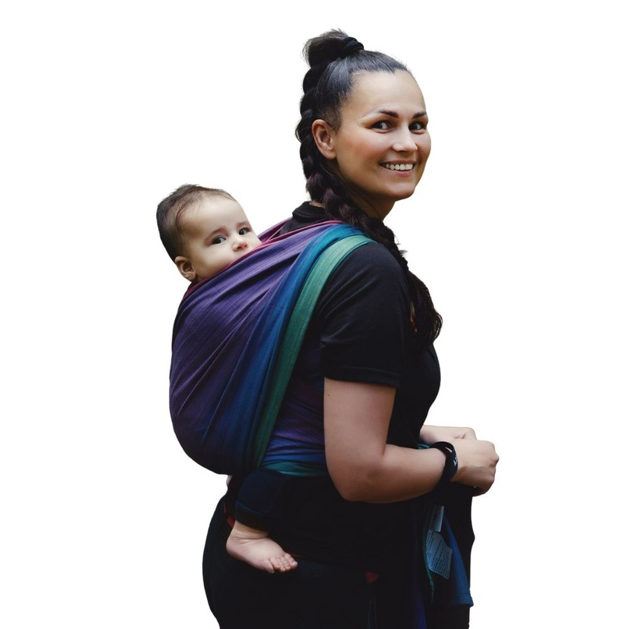 Baby Sling Bamboo Misty Zircon size 5