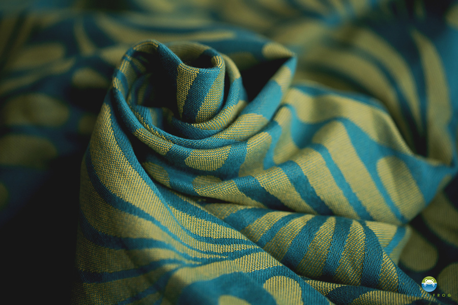 Drawstring Bag for wrap/sling - Spring Plumes