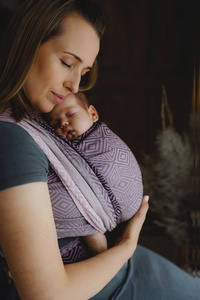 Écharpe de portage Roselily Cube - taille 6 /2e choix