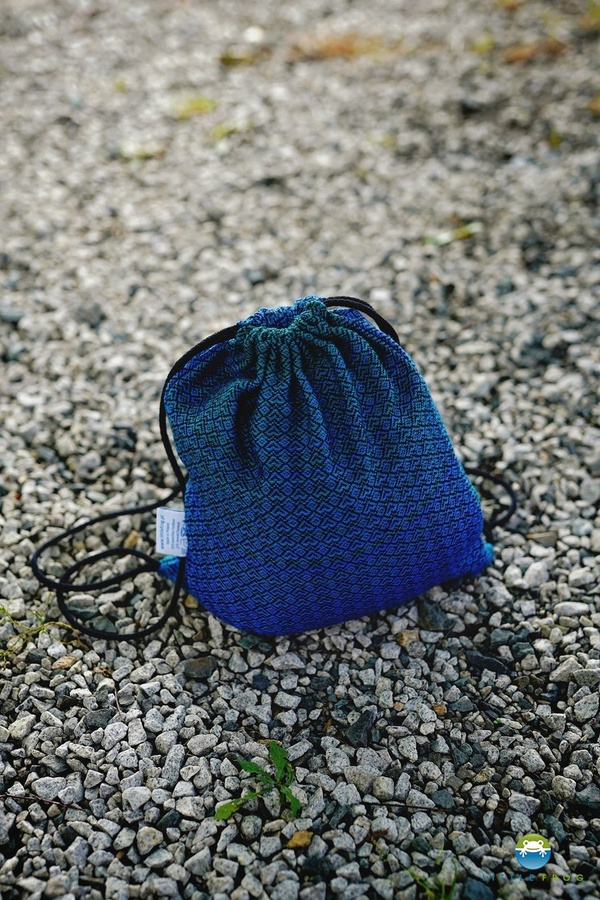 Drawstring Bag for wrap/sling - Lovely Darkness