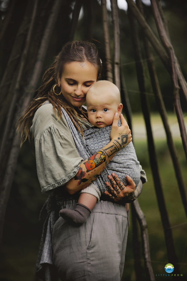 Baby Sling Lovely Fog size 7
