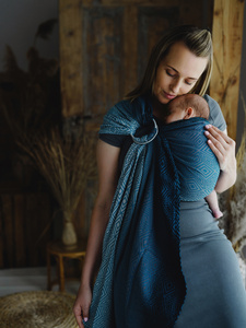 Ring Sling TENCEL™ Atmosphere Cube - taille L (2,3m)