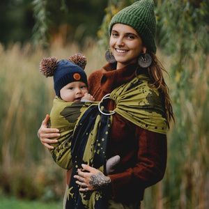 Ring sling Gold Wanderlust - size S (1,7 m)