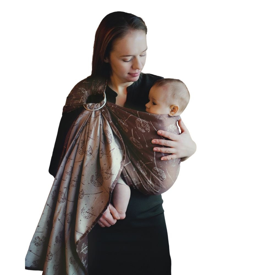 Ring Sling Tragetuch Umber Lightness - Größe M (2m)