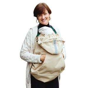 Cobertor para portabebé (softshell) - Beige