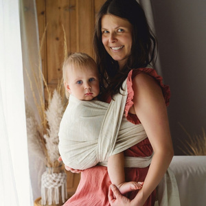 Écharpe de portage Linen Summer Meadow - taille 8