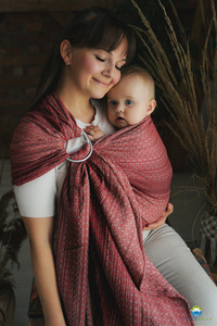 Ring sling Lovely Passion - size L (2,3m)