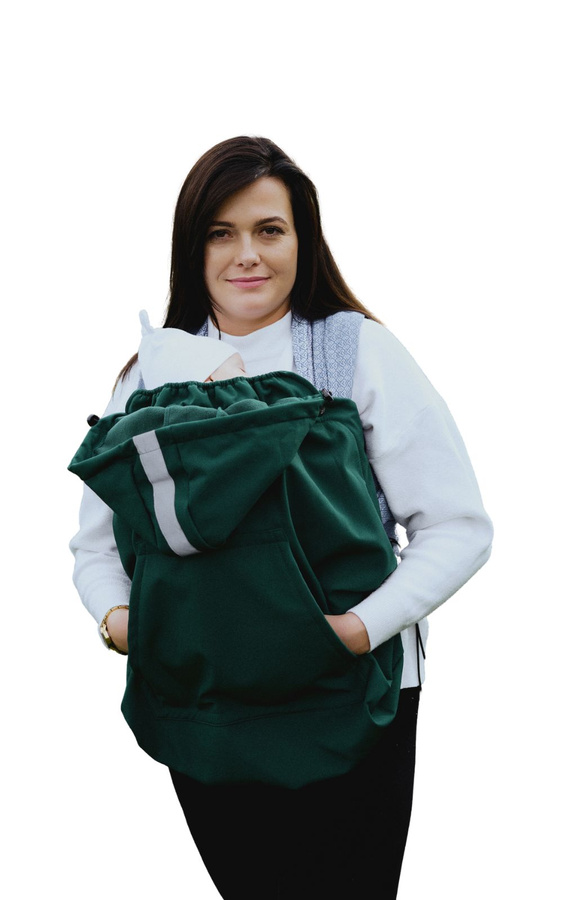 Babywearing Cover (softshell) - Green