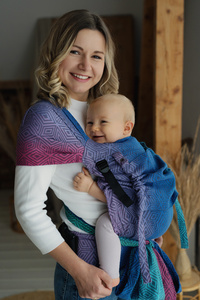 Porte-bébés Hybride Cross Hybrid TENCEL™ Aurora Cube /2e choix