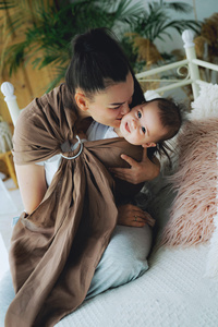 Bandolera de anillas Pure Linen Bali Wood - talla S (1,7m) DEMO