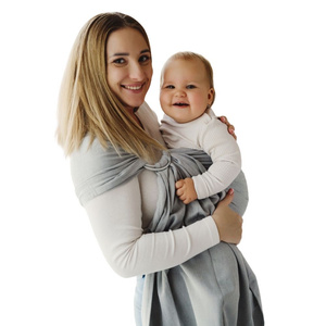 Sling cu inele Gray Moonstone mărimea S (1,7m)
