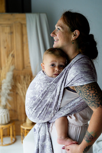 Fascia portabebè Lotus Bloom taglia 6