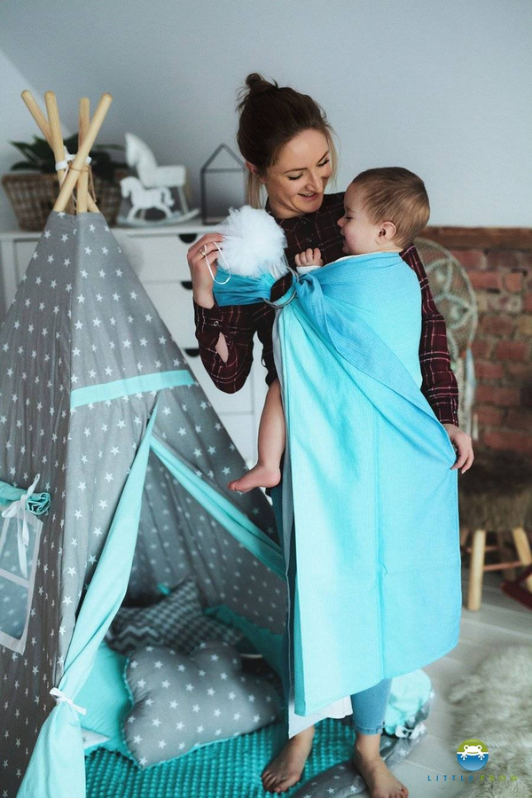 Little Frog ring sling - Lazurite - size M (2,1 m)