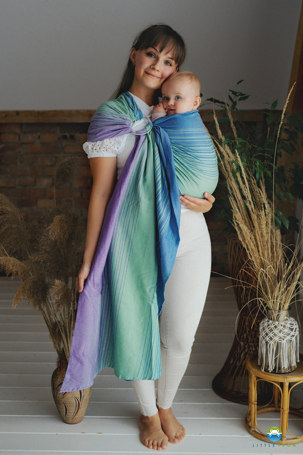 Ring sling Bamboo Sodalite - Größe S (1,7m)