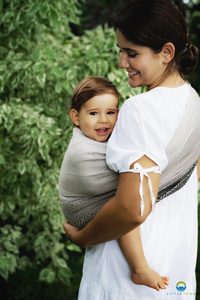 Ring Sling Tencel Smokey Cube - taille S (1,7m) /2e choix