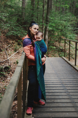 Chusta kółkowa Bambusowy Mglisty Cyrkon M (2m)