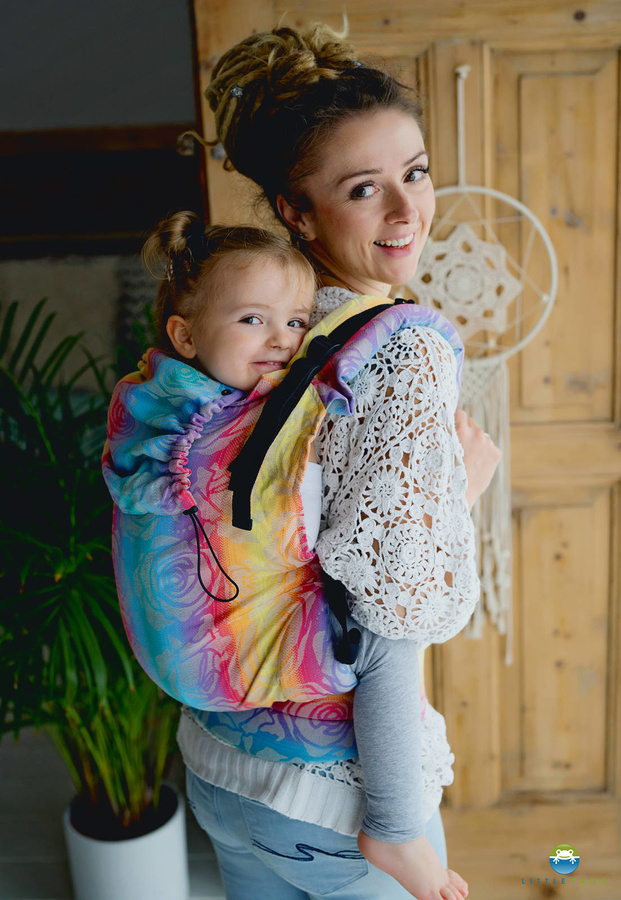 Nosidełko Preschooler Linen Flower Bloom