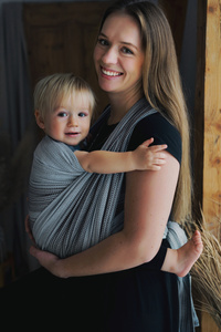 Baby Sling TENCEL™ Silver Path size 6