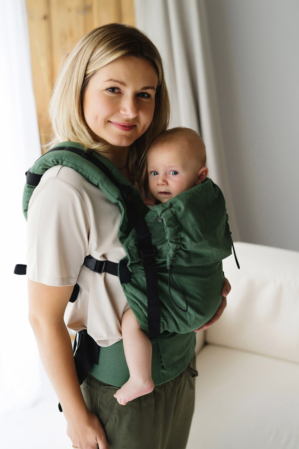 Baby Carrier Prime Linen Matcha v3