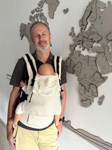 Porte-bébé ergonomique Prime Oat Linen Miles v3