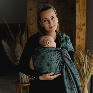 Ring Sling Tragetuch TENCEL™ Joy of life - Größe M (2m)