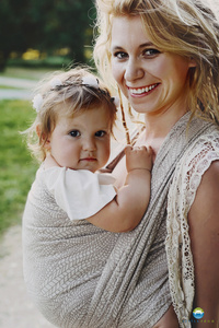 Fular tejido Little Frog - Natural Wildness - tamaño 5 2nd qualit