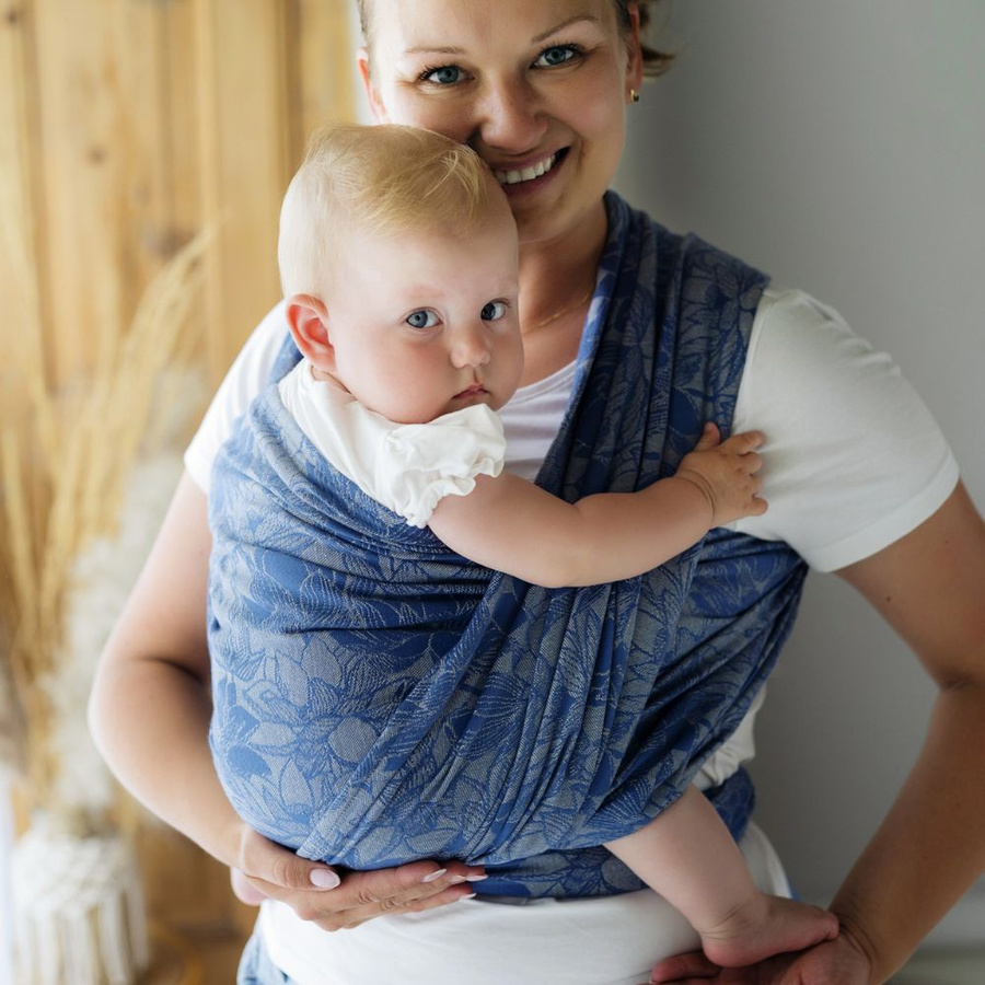 Baby Sling Linen Lotus Breeze size 7