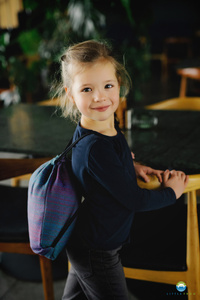 Drawstring Bag for wrap/sling - Lovely Nightfall