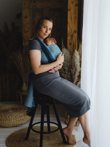 Baby Sling TENCEL™ Atmosphere Cube size 4/2nd class